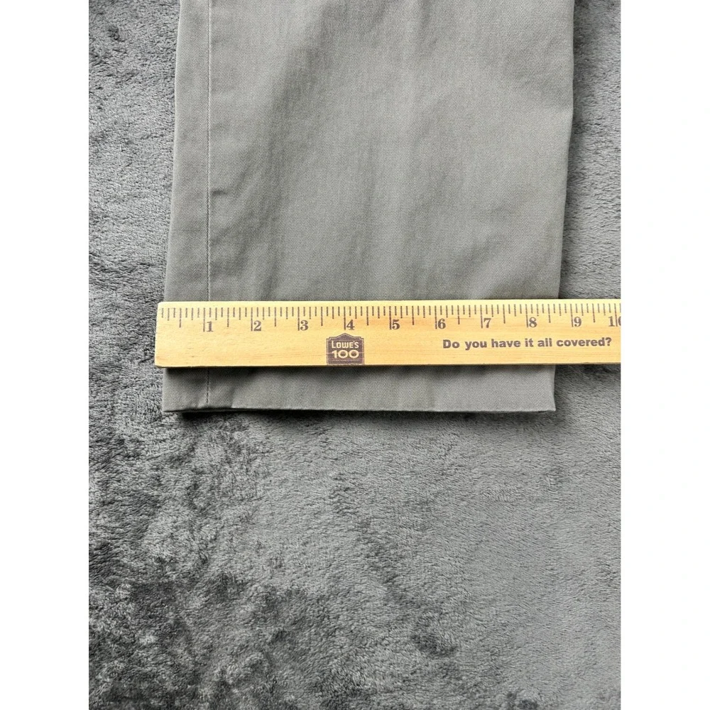 Polo Ralph Lauren Preston Pant Mens 35x30 Gray Cotton Chino Straight Leg Pants